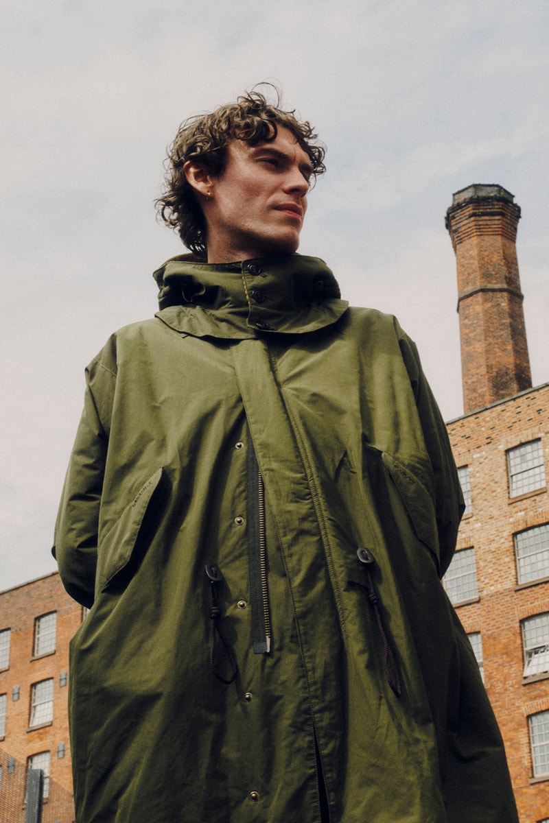 baracuta barbour fall winter 2024 british style heritage bedale g9 harrington jacket archival parka danny lomas manchester south shields 