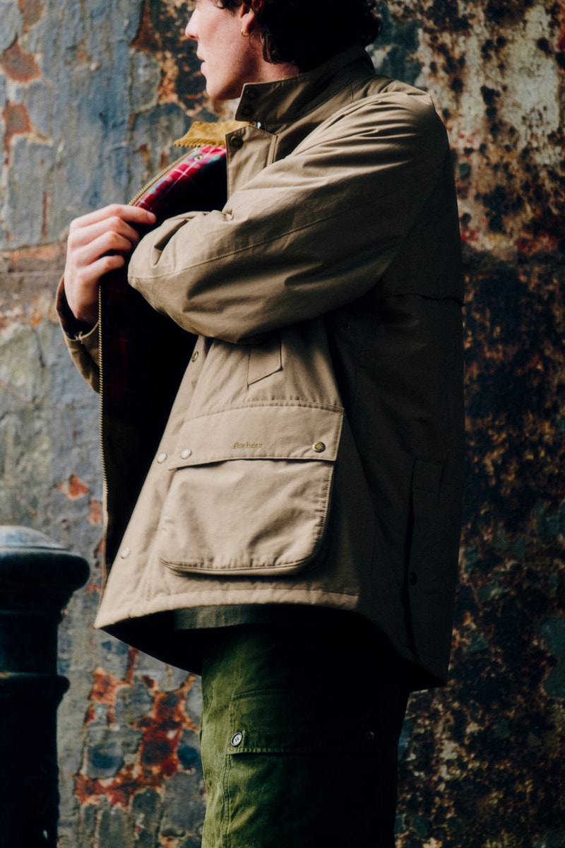 baracuta barbour fall winter 2024 british style heritage bedale g9 harrington jacket archival parka danny lomas manchester south shields 