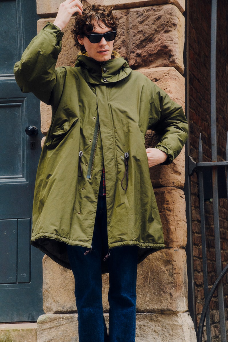 baracuta barbour fall winter 2024 british style heritage bedale g9 harrington jacket archival parka danny lomas manchester south shields 
