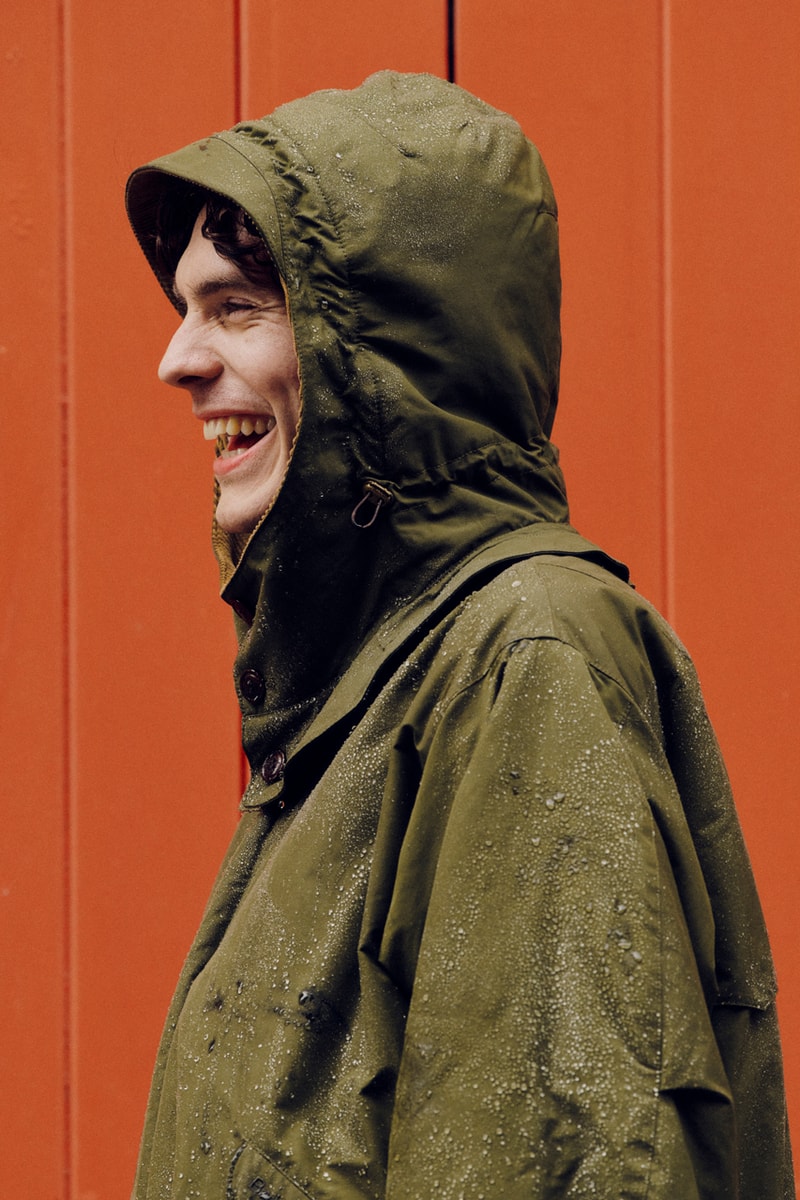 baracuta barbour fall winter 2024 british style heritage bedale g9 harrington jacket archival parka danny lomas manchester south shields 