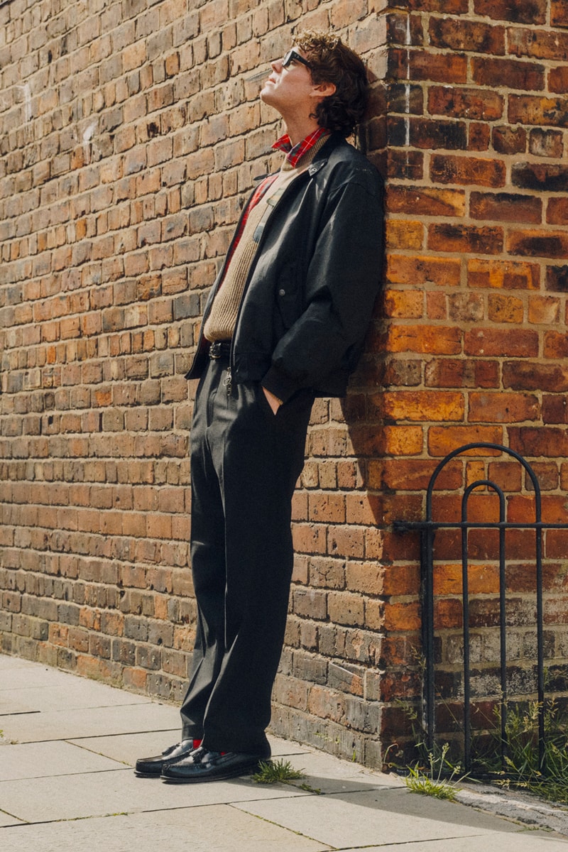 baracuta barbour fall winter 2024 british style heritage bedale g9 harrington jacket archival parka danny lomas manchester south shields 