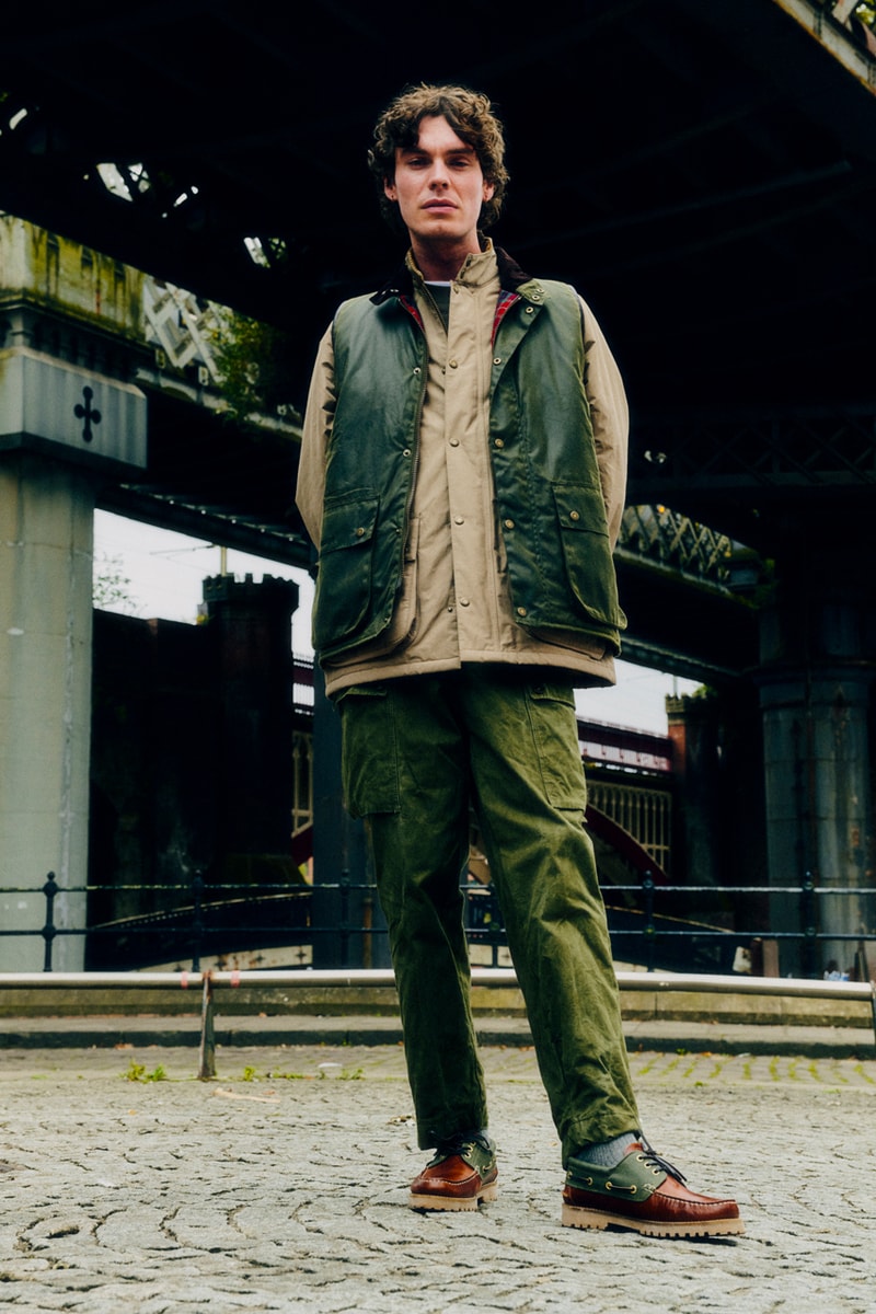 baracuta barbour fall winter 2024 british style heritage bedale g9 harrington jacket archival parka danny lomas manchester south shields 