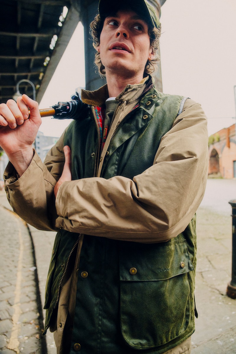 baracuta barbour fall winter 2024 british style heritage bedale g9 harrington jacket archival parka danny lomas manchester south shields 