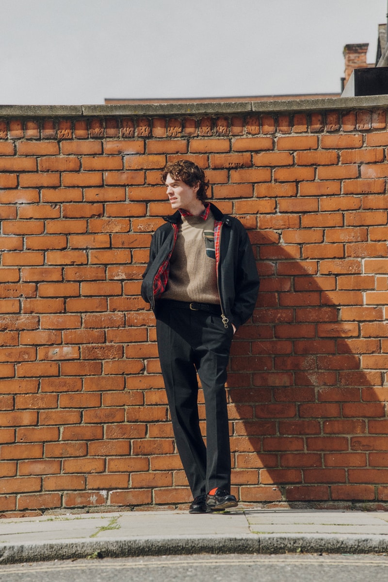 baracuta barbour fall winter 2024 british style heritage bedale g9 harrington jacket archival parka danny lomas manchester south shields 