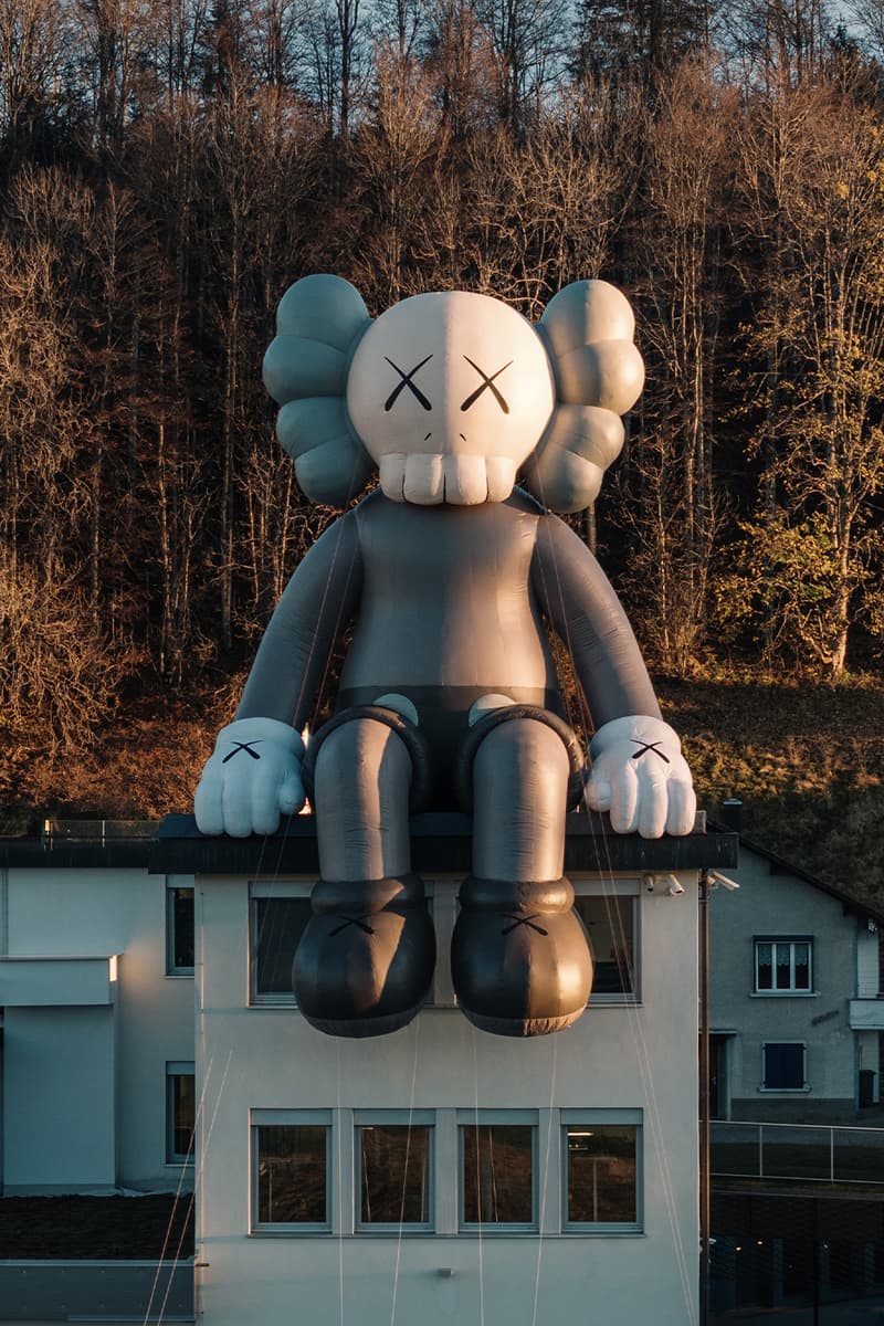 'KAWS:HOLIDAY' Lands on the Audemars Piguet HQ in Switzerland Le Brassus headquarters collaboration europe companion ap