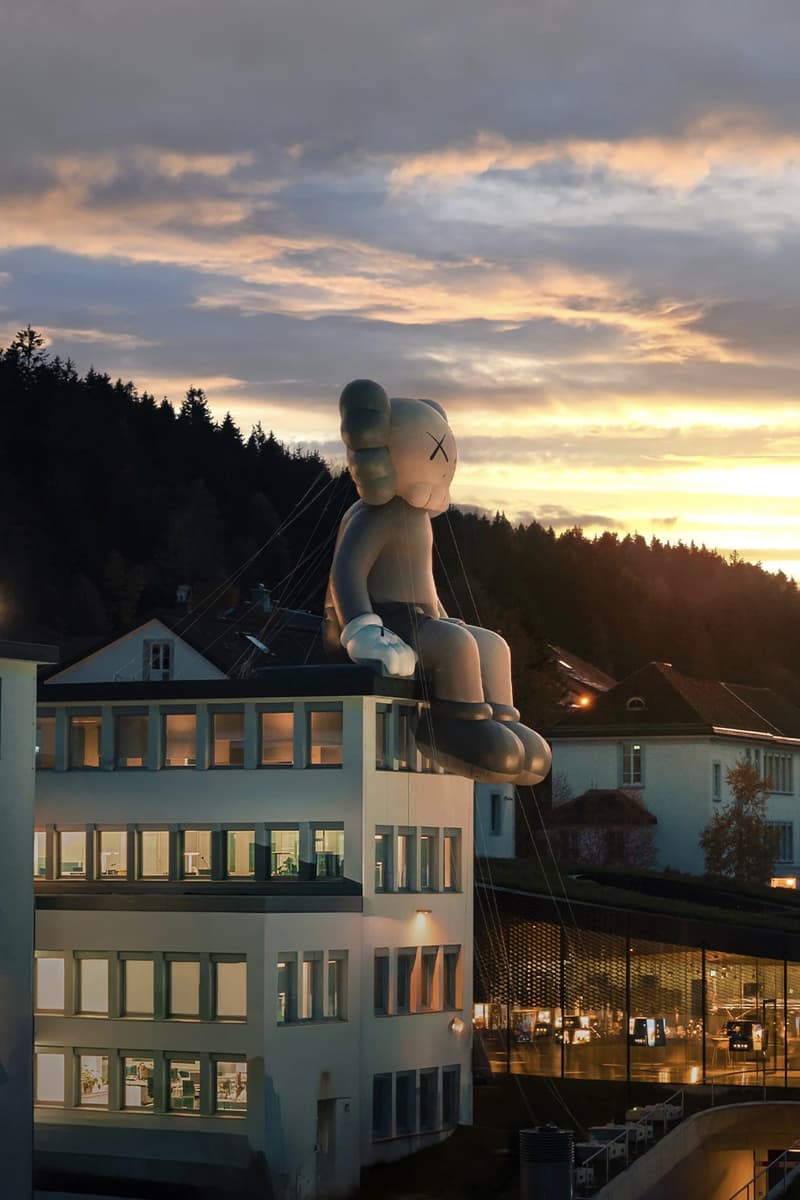 'KAWS:HOLIDAY' Lands on the Audemars Piguet HQ in Switzerland Le Brassus headquarters collaboration europe companion ap