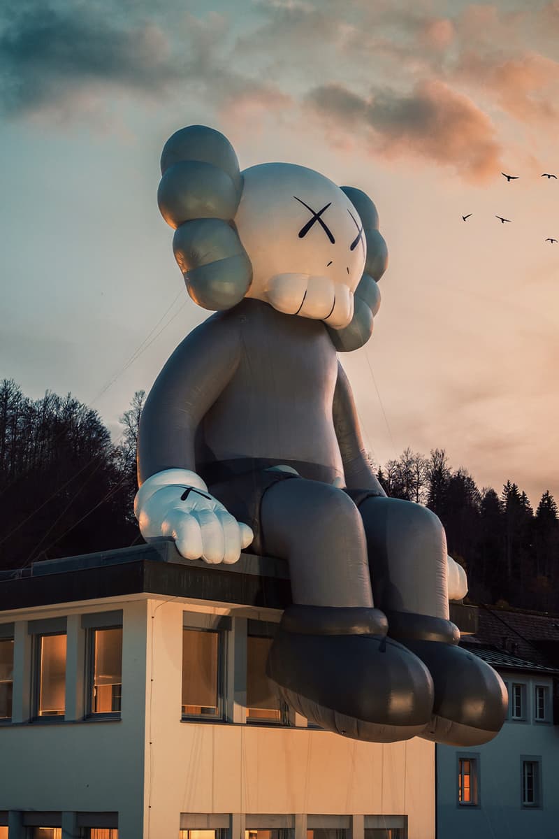 'KAWS:HOLIDAY' Lands on the Audemars Piguet HQ in Switzerland Le Brassus headquarters collaboration europe companion ap