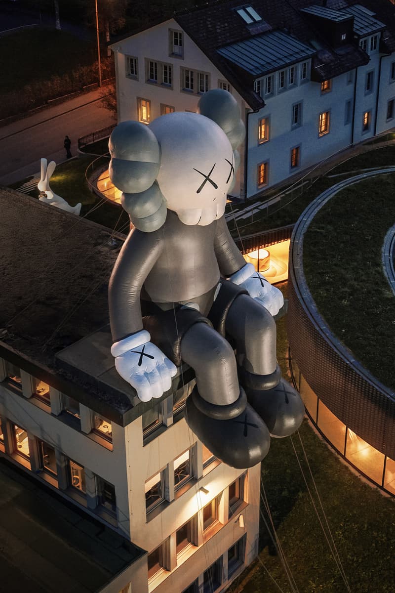 'KAWS:HOLIDAY' Lands on the Audemars Piguet HQ in Switzerland Le Brassus headquarters collaboration europe companion ap