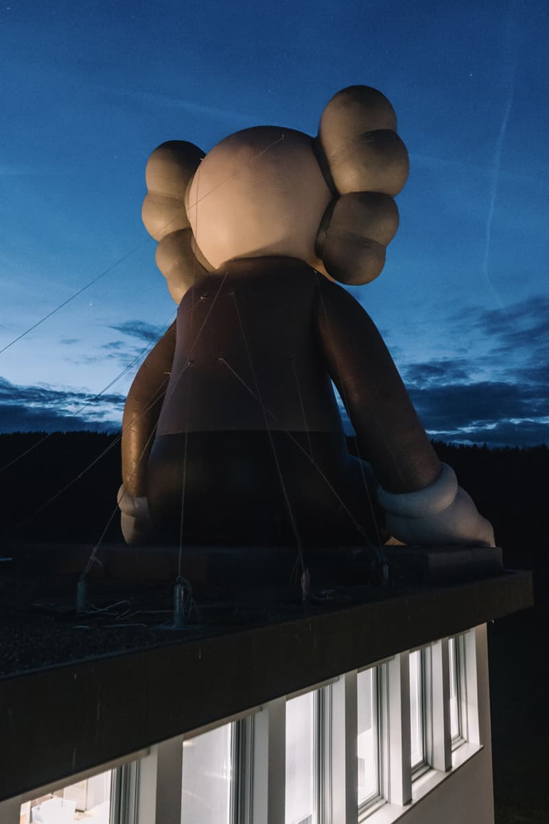 'KAWS:HOLIDAY' Lands on the Audemars Piguet HQ in Switzerland Le Brassus headquarters collaboration europe companion ap