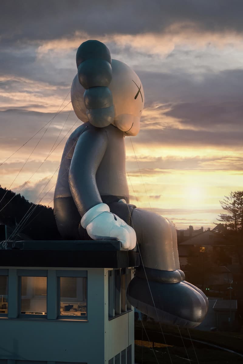 'KAWS:HOLIDAY' Lands on the Audemars Piguet HQ in Switzerland Le Brassus headquarters collaboration europe companion ap