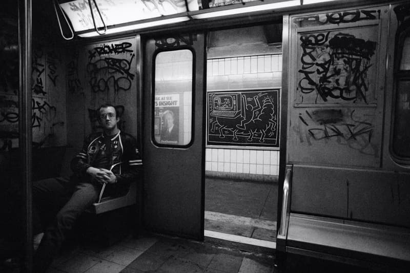 Sotheby's Presents 31 Keith Haring Subway Drawings Larry Warsh Exhibition Art Artworks