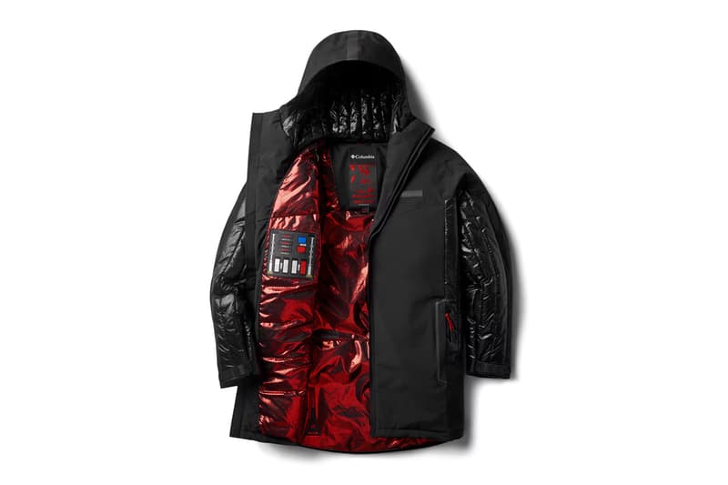 Star Wars Columbia The Vader Collection Release Date info store list buying guide photos price Hayden Christensen interchange jacket limited