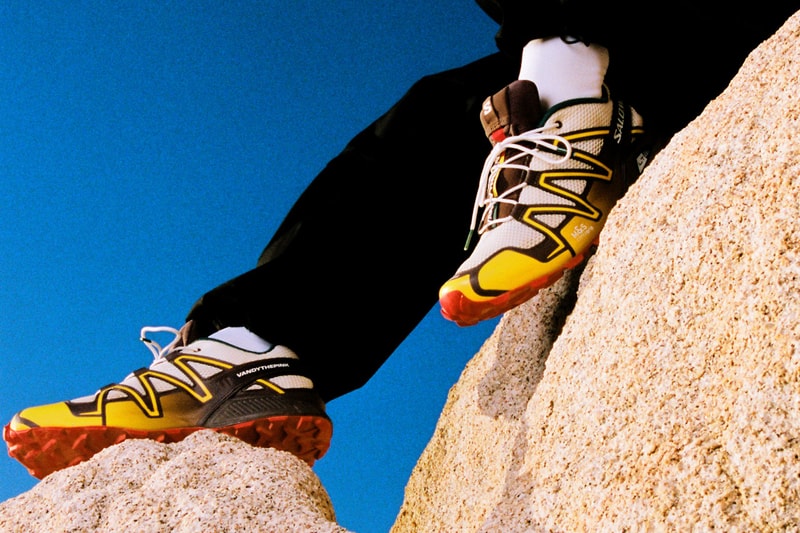 Vandy The Pink Serves Up Salomon Speedcross 3 "Burger" collab release info drop clarks wallabee vandythepink