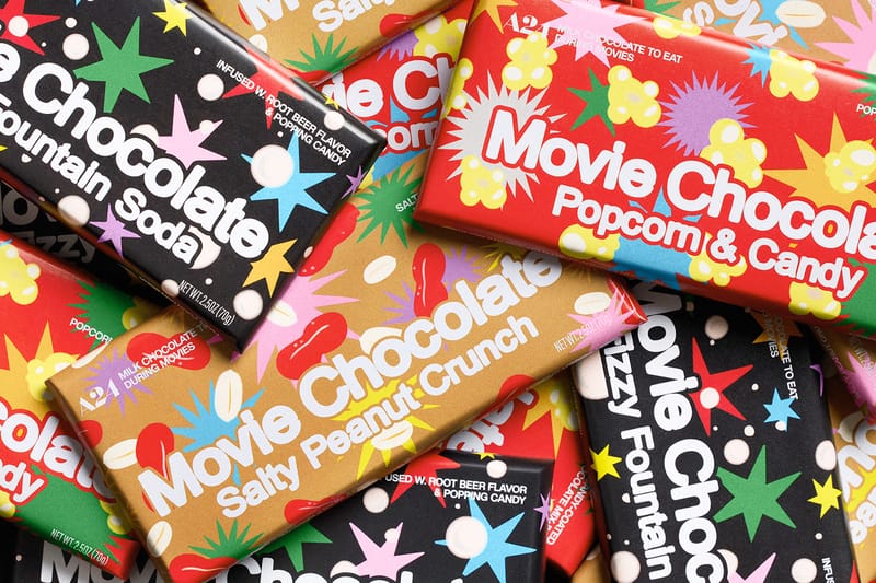 A24’s Movie Chocolate Bars Are Perfect for a Trip to the Cinema