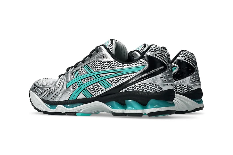 ASICS GEL-Kayano 14 “Silver/Turquoise” 1203A740-100 Release Info