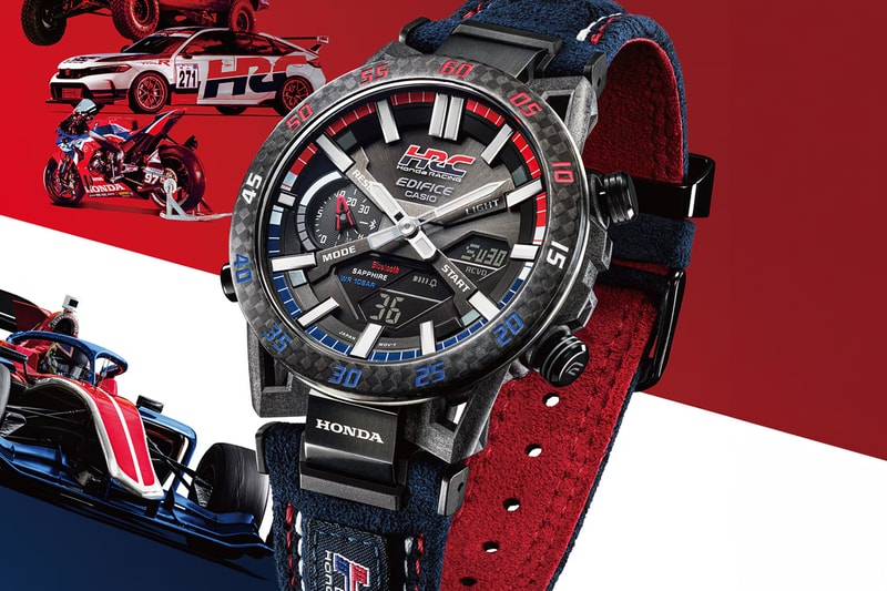 Casio x Honda Racing Corporation Edifice ECB2000HR-1A Collaboration Info