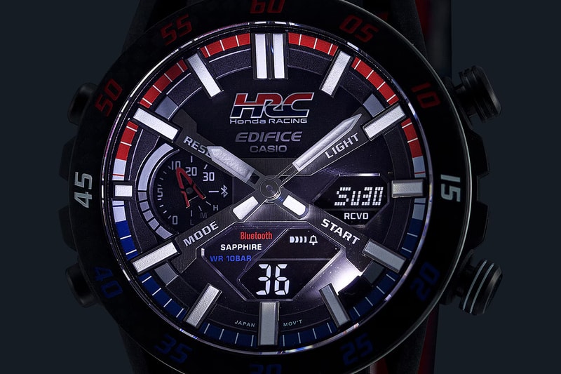 Casio x Honda Racing Corporation Edifice ECB2000HR-1A Collaboration Info