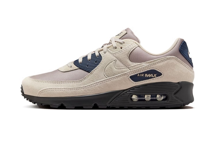 Nike Adds Suede Overlays To the Air Max 90 "Light Orewood Brown"
