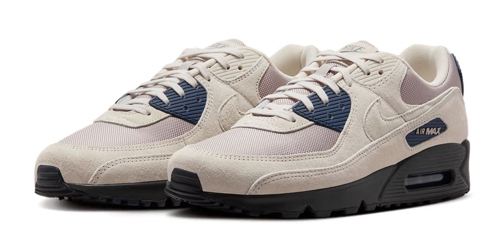 Nike Adds Suede Overlays To The Air Max 90 "Light Orewood Brown"