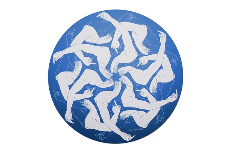 Ai Weiwei Circle in Black Avant Arte Print Edition