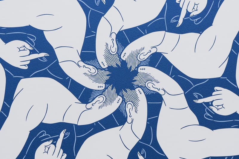 Ai Weiwei Circle in Black Avant Arte Print Edition