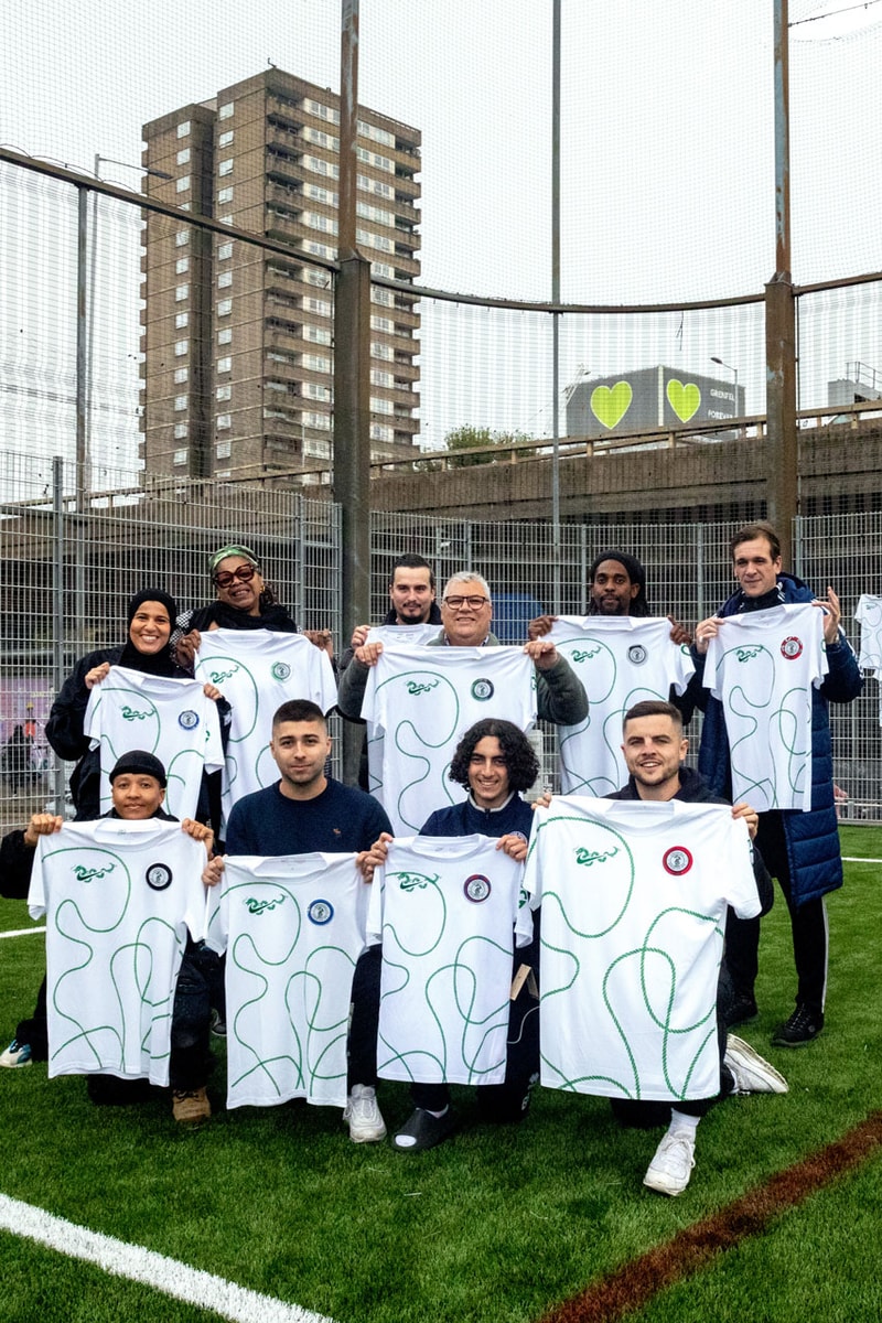 Grenfell Athletic’s Nike Kitklocker Football Soccer Sports Louis Tomlinson One Direction Harry Styles Grenfell Fire London UK England Fashion Streetwear 
