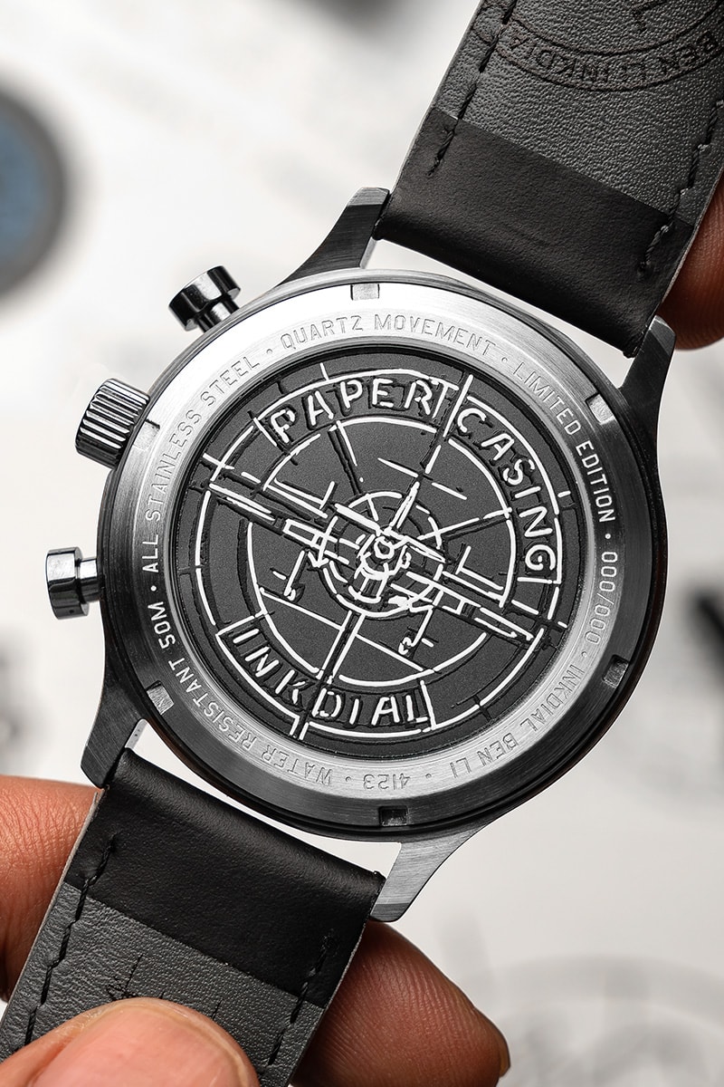 AVI-8 x Inkdial "Blueprint" Hawker Hurricane Chronograph Limited Edition