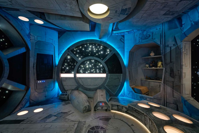 MF Room 'Star Wars' Inspired Mancave Spacedge Designs Info 