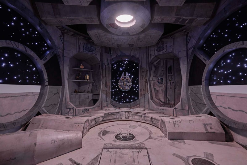 MF Room 'Star Wars' Inspired Mancave Spacedge Designs Info 