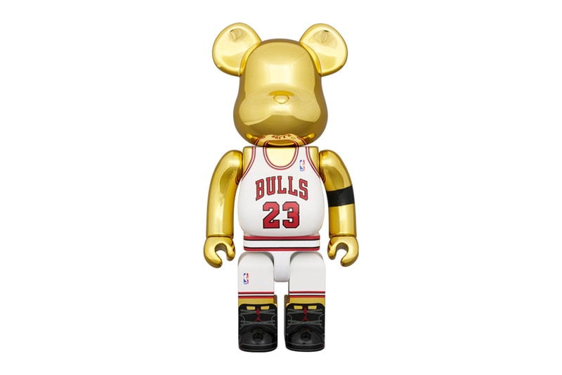 michael jordan medicom toy bearbrick 1991 chicago bulls nba championship home jersey gold air jordan 6 black infrared official release date info photos price store list buying guide