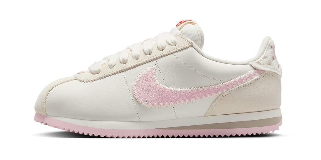 Nike Delivers Crocheted Details on the Cortez "Valentines"