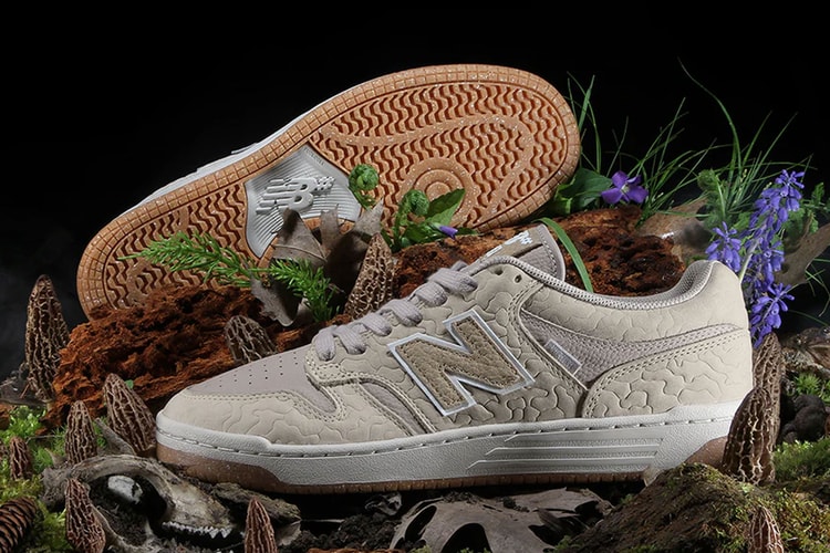 Premier and New Balance Redefine the Numeric 480 With a “Morel Mushroom” Twist