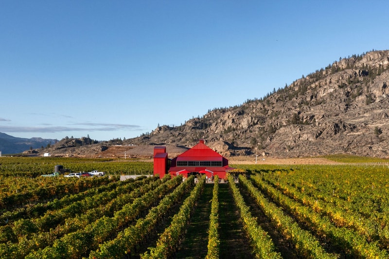 Red Barn Winery at Jagged Rock British Columbia Canada Info 