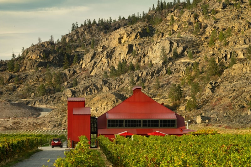 Red Barn Winery at Jagged Rock British Columbia Canada Info 