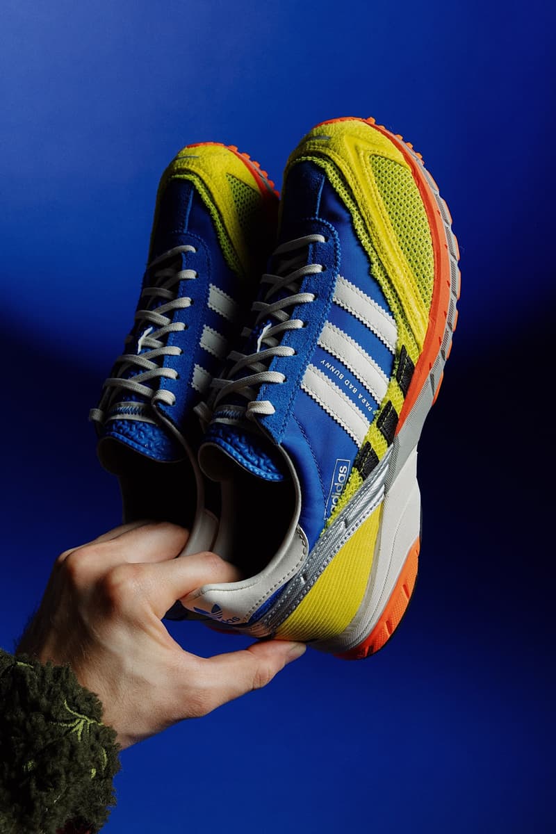 noah lyles bad bunny adidas sl72 sneaker collaboration first look official release date info photos price store list buying guide