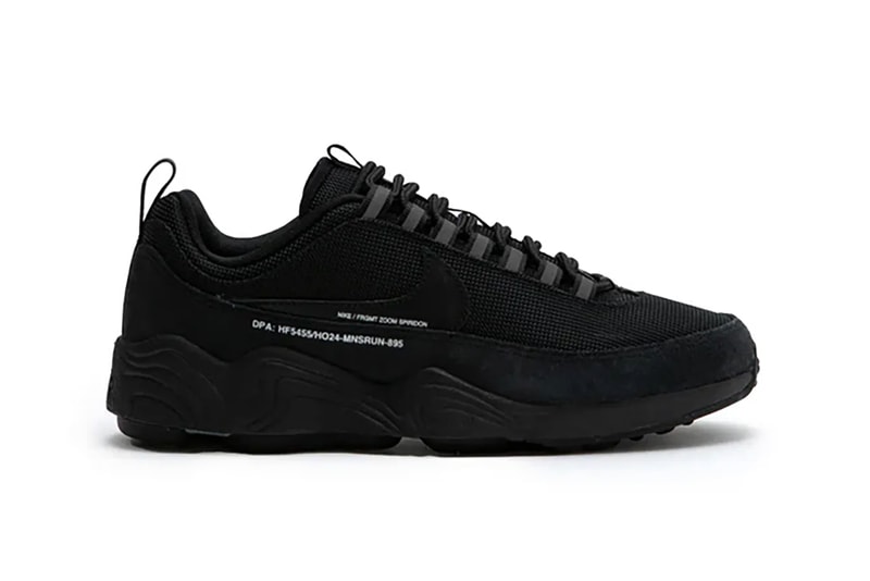 fragment design hiroshi fujiwara nike zoom spiridon collaborations hf5455 001 100 white navy black official release date info photos price store list buying guide
