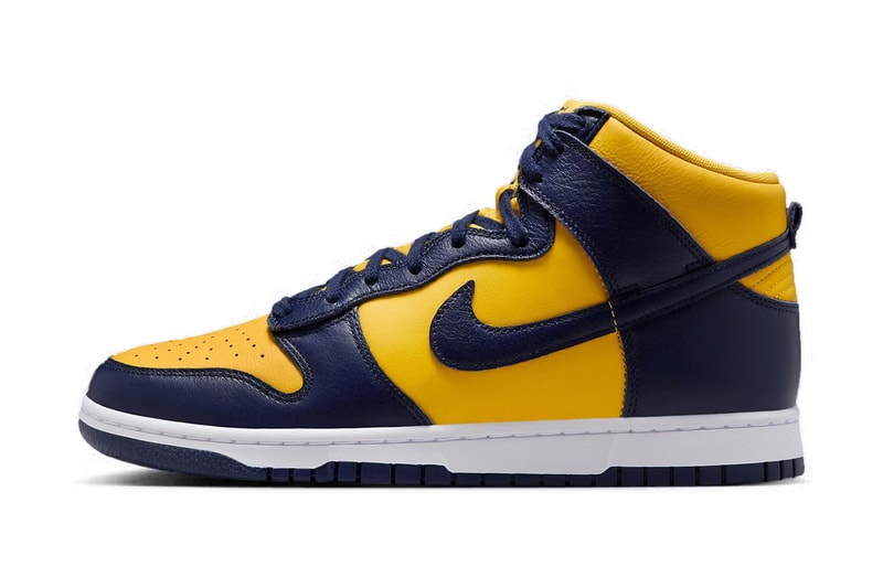 Nike Is Rereleasing The Beloved Dunk High "Michigan" image