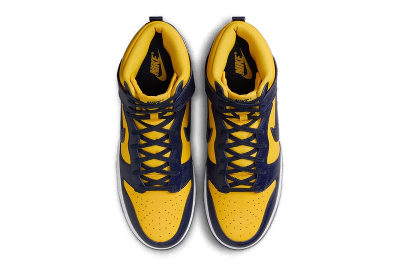 Nike Dunk High Michigan HF3143-700 Release Info