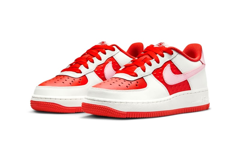 Nike Kids’ Exclusive Nike Air Force 1 Low “Valentine’s Day” Nike Zoom Vomero 5 "Valentine's Day” HV5165-121 HV5171-121 Release Info 