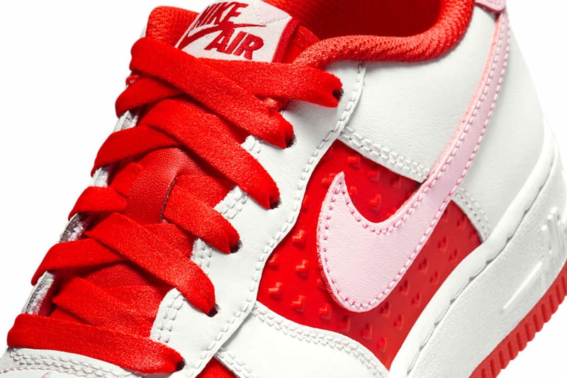 Nike Kids’ Exclusive Nike Air Force 1 Low “Valentine’s Day” Nike Zoom Vomero 5 "Valentine's Day” HV5165-121 HV5171-121 Release Info 