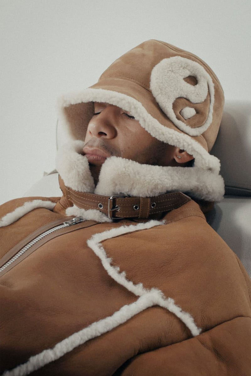 PALACE x UGG Shearling Bucket Hat