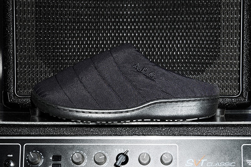 A.P.C. x SUBU Winter Sandals Release Date Information