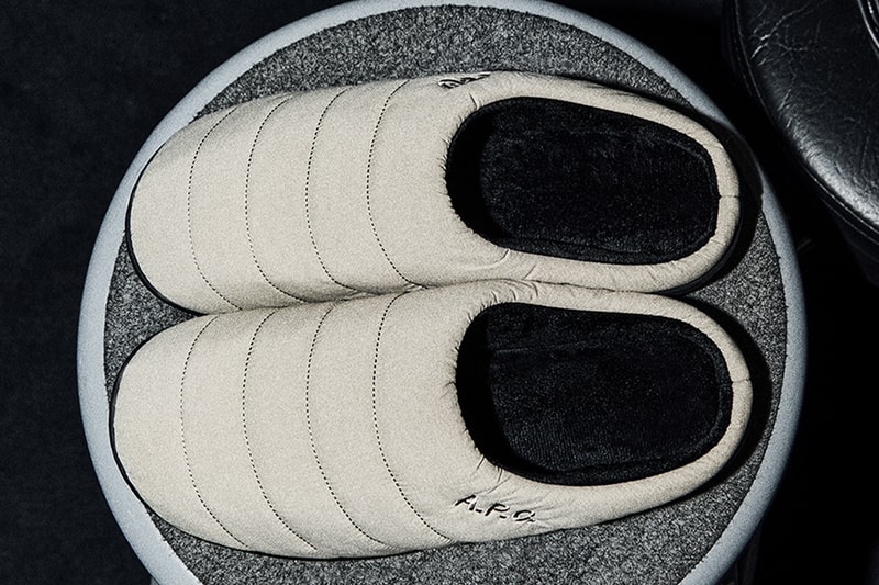 A.P.C. x SUBU Winter Sandals Release Date Information