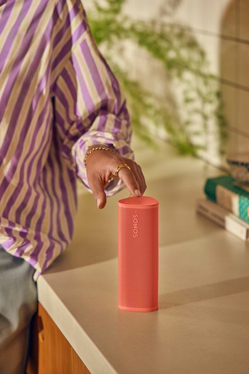 sonos house of sound sole dxb 2024 roam speaker ace headphones noise cancelling listening experience conversations tech olive wave sunset colorways