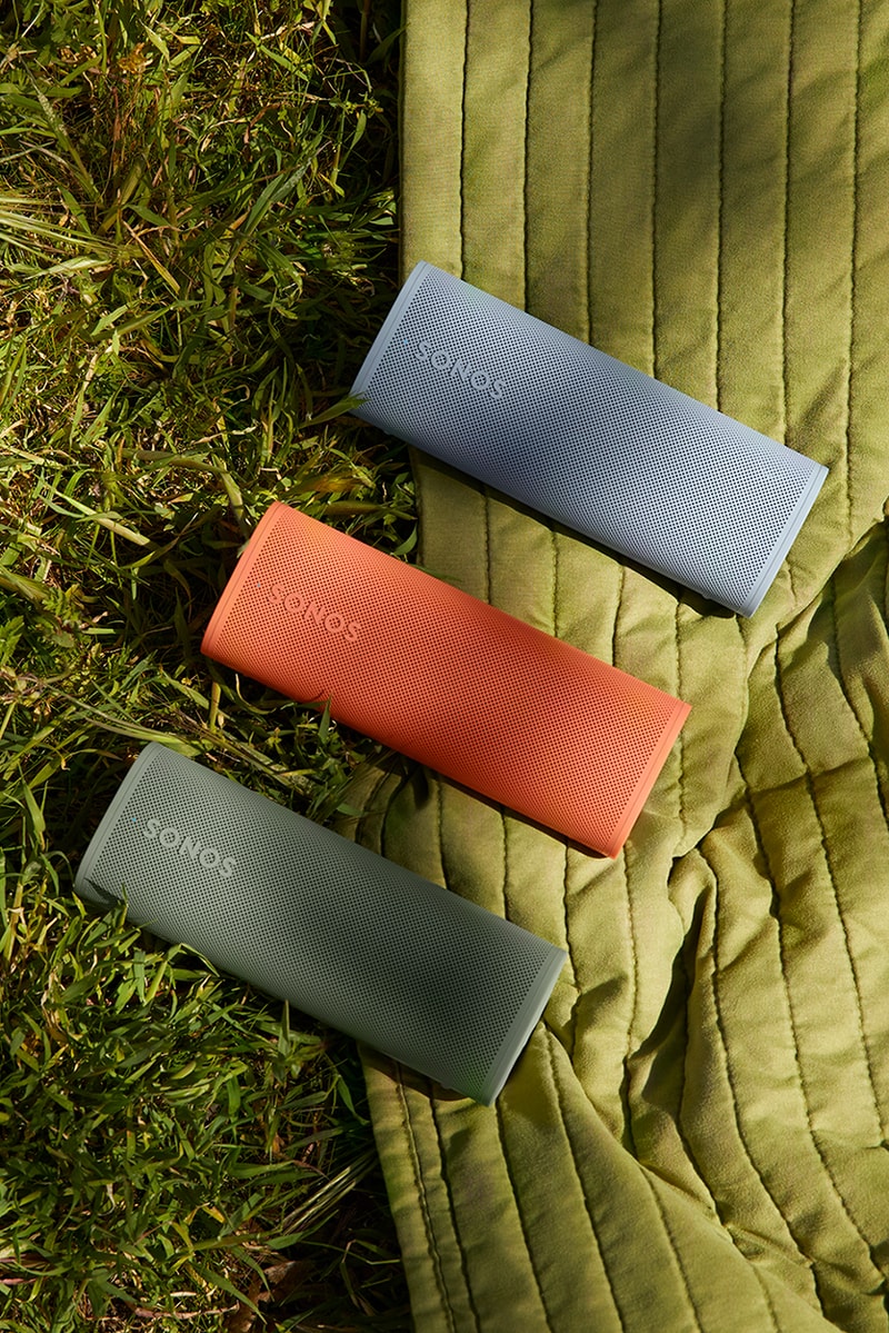 sonos house of sound sole dxb 2024 roam speaker ace headphones noise cancelling listening experience conversations tech olive wave sunset colorways
