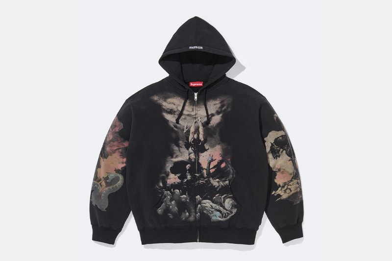 Supreme x Frank Frazetta Fall 2024 Collaboration 1970s warrior women warlocks beasts kingdoms ec comics titles buck rogers covers carter of mars 