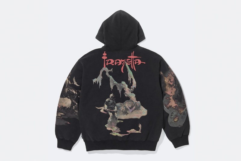 Supreme x Frank Frazetta Fall 2024 Collaboration 1970s warrior women warlocks beasts kingdoms ec comics titles buck rogers covers carter of mars 