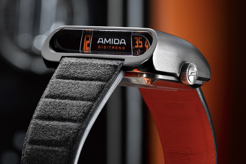 AMIDA Digitrend Watch Steel Black Gold Editions Release Info