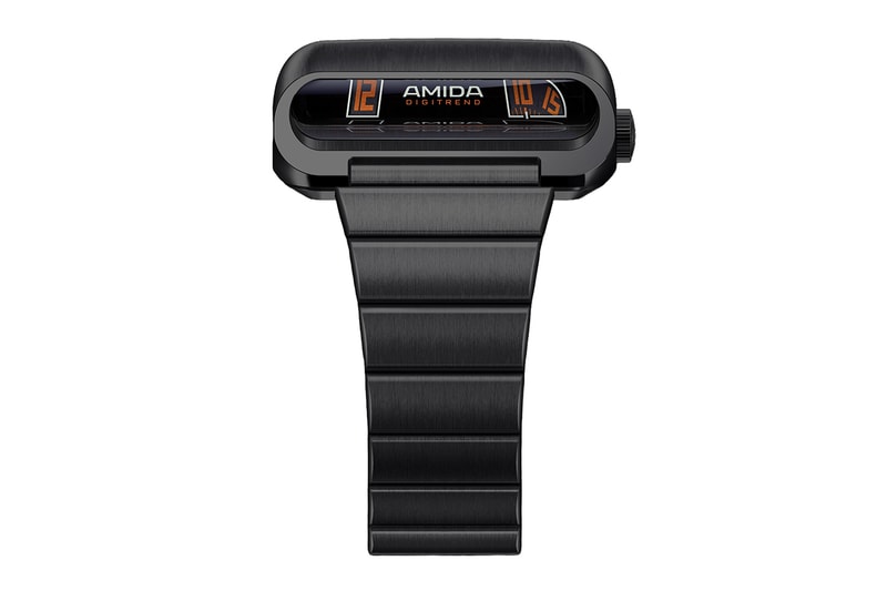 AMIDA Digitrend Watch Steel Black Gold Editions Release Info