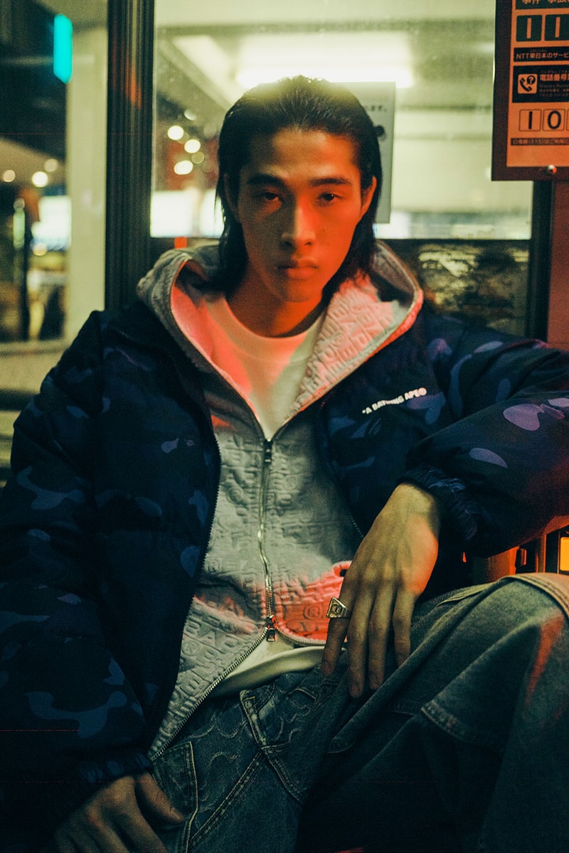 BAPE "Step into the Night" CAMO Collection BAPE STA ICON Sneaker Release Info 